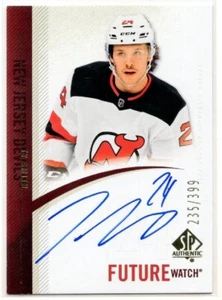 2020-21 SP Authentic '10-11 Retro Future Watch Auto #RFWATS Ty Smith 235/399 - Picture 1 of 2