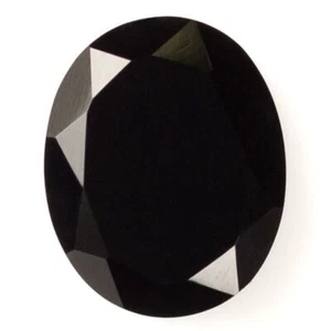 Natural Super Fine Black Onyx - Oval - Brazil - AAAA Grade - Picture 1 of 1