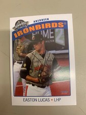 Easton Lucas Card 2021 Aberdeen Ironbirds Team Card