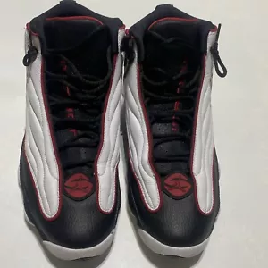 Nike Air Jordan Pro Strong White, Black, Varsity Red Mens Size 12 No Box, 407285 - Picture 1 of 14
