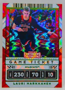 Lauri Markkanen 2020 Contenders Draft Picks Green Explosion Variation Card #26 - Picture 1 of 3