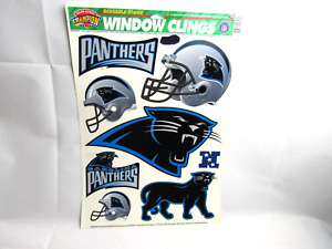 VTG Color Clings Window Clings Champion Series Carolina Panthers Decals