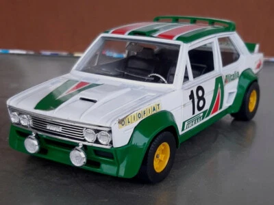 Bburago Burago Fiat 131 Abarth Alitalia 1/24 - Immagine 1 di 2