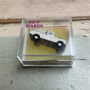 P & D MARSH #X35 LAND ROVER, N Gauge, MODEL RAILWAY - Picture 1 of 4