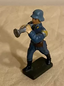 Vintage Lineol Toy Soldier Band Figure Germany aq-23 - Picture 1 of 4