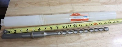 Nice NOS / New SKIL Roto Hammer Carbide Bit - 18" Long 3/4" 25277 Model 736 USA - Image 1 of 4