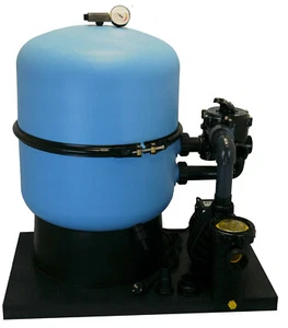 Sandfilteranlage Poolfilter Classic 500 Filteranlage Pool 40m³ Pumpe Aqua Plus 8 - Bild 1 von 8