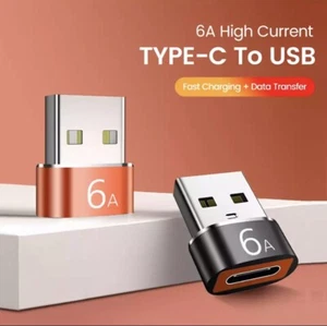 Adaptateur USB Male 3.0 Vers USB Type-C Female - Photo 1 sur 8