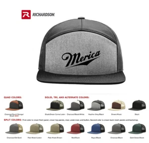 MERICA USA AMERICA PATRIOT RICHARDSON BILLETE PLANO SNAPBACK *ENVÍO GRATUITO EN CAJA* - Imagen 1 de 13
