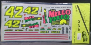 JNJ | No. 91-216 | 1:24 Mello Yello #42 Decals - Picture 1 of 1