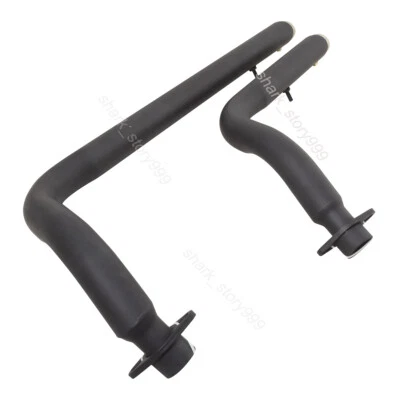 Sistema completo para Honda VT750 Shadow Phantom 750 escape puntas negras tubo silenciador Foto 1 de 4