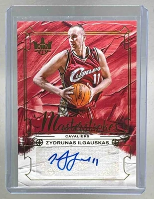 Zydrunas Ilgauskas 2024 Panini Court Kings #MS-ZYD Masterstrokes Auto/99 Foto 1 de 3