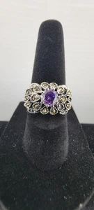 Vintage Sterling Silber Ring 19 Größe 5,75 - Bild 1 von 2