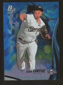 2017 Bowman Platinum Top Prospects #TP-LO - Luis Ortiz Milwaukee Brewers 17-683 - Picture 1 of 2