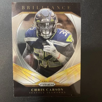 2020 Panini Prizm - Brilliance Chris Carson #15 - Image 1 of 4