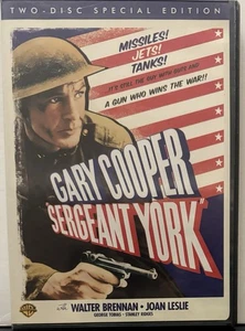 Sergeant York (DVD Two-Disc Special Edition) Gary Cooper Walter Brennan - Imagen 1 de 4