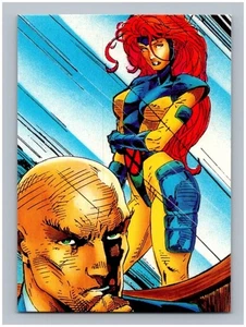 1991 Comic Images X-Men / #84 Old Times / Professor X Jean Grey Jim Lee Marvel - Bild 1 von 3