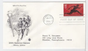 TurtlesTradingPost- Olympics- Athens Greece 2004 FDC #3863 Artcraft Variety - Picture 1 of 1