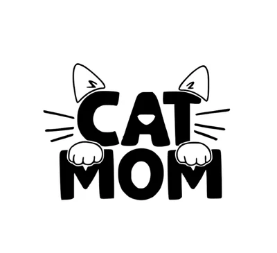 Calcomanía adhesiva de vinilo Cat Mom - varios colores y tamaños - ENVÍO GRATUITO Foto 1 de 4
