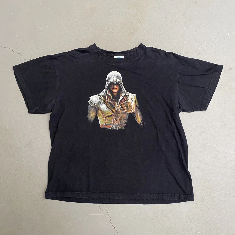 Camiseta Y2K Assassin's Creed 2 Enzo Promo Videojuego Vintage Boxy Foto 1 de 4