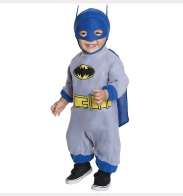 Рубины Бэтмен храбрый и смелый младенца ребенка Детский комбинезон костюм для Хэллоуина 0-6 месяцев - Изображение 1 из 2