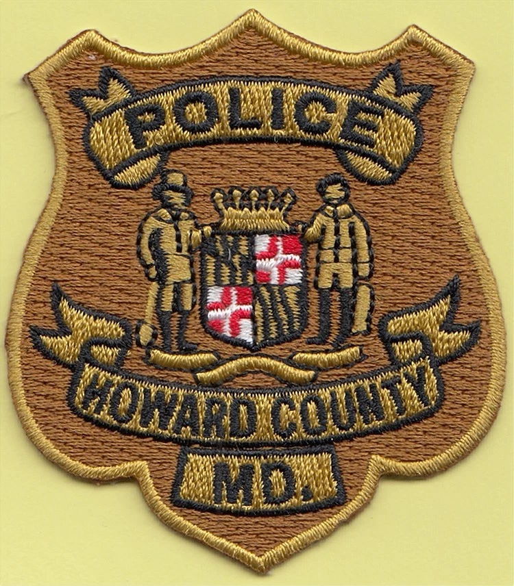 A39 СТАРЫЙ HOWARD CO MD ШЕРИФ ШТАТА СОЛДАТ ШОССЕ ПОЛИЦИИ НАШИВКА ФБР ШЛЯПА - Изображение 1 из 1