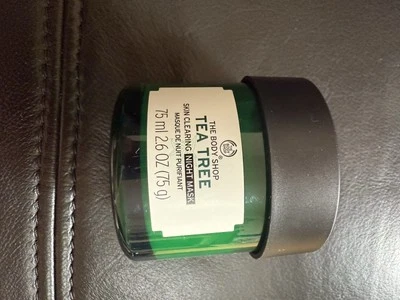 The Body Shop Tea Tree Skin Clearing Night Mask – 75ml (New) - Image 1 of 3