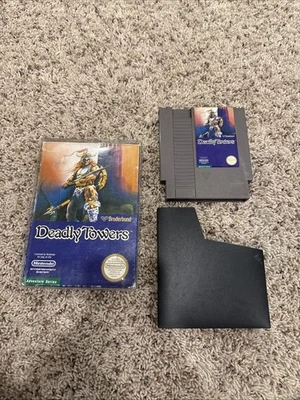 Deadly Towers - NES - With Box And Sleeve - Image 1 of 4