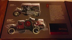 Ertl Signature Edition 1992 - 1913 Ford T Van 1934 Hawkeye Flatbed & Tractor COA - Picture 1 of 1