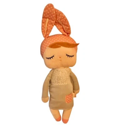 "Muñeca de juguete suave rosa Sleeping Angela juguete de peluche orejas de conejo Metoo 15"" Kawaii" Foto 1 de 4