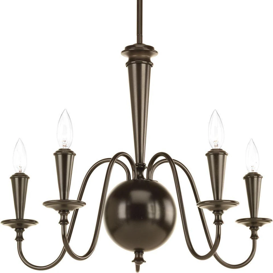 Progress Identity 5-Light Antique Bronze Chandelier (NO LIGHT BULBS)  P4713-20 * - Image 1 of 1