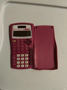 Texas Instruments TI-30X IIS Solar wissenschaftlicher Taschenrechner blau mit Deckel ACT/SAT! - Bild 1 von 4