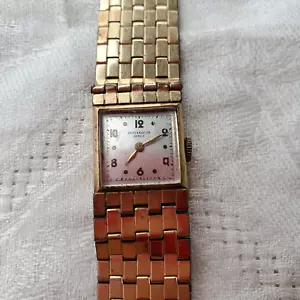 Vintage Baume & Mercier Damenuhr Dorsons 12K Gold-Filled Band - Bild 1 von 6