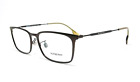 New BURBERRY Eyeglasses B 1336-D 1012 54-16 145 Matte Brown Rectangular Frames
