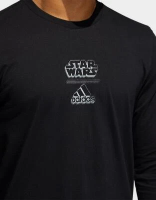 Adidas HOMBRE BALONCESTO STAR WARS CAMISETA MANGA LARGA talla PEQUEÑA totalmente nueva Foto 1 de 4