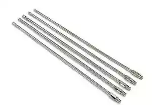 Orthopedic Cannulated Flexible Reamer 6mm to 12mm Lot of 7pc Stainless Steel - Foto 1 di 6