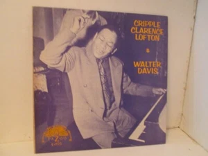 BS-33 LP-Blues-YAZOO L-1025-Cripple Clarence Lofton & Walter Davis - Picture 1 of 2