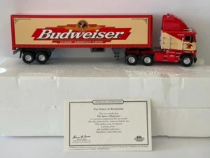 Matchbox Ultra 1997 Budweiser 'Freightliner COE' Tractor Trailer 1:58 - Picture 1 of 17