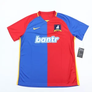 Kit Maglia Calcio Nike AFC Richmond Ted Lasso Uomo XL Rosso Blu Nuova con etichette NUOVO - Foto 1 di 12
