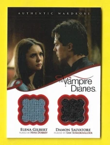 The Vampire Diaries Season 2 Dual Wardrobe DM5 Elena Gilbert & Damon Salvatore - Picture 1 of 3