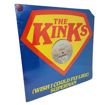 The Kinks Superman 12" Vinyl Record Single Factory Sealed - Image 1 of 4