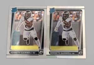 Kenneth Gainwell 2021 Donruss Optic Lote Clasificado Rookie Silver Prizm #239 Eagles - Imagen 1 de 4