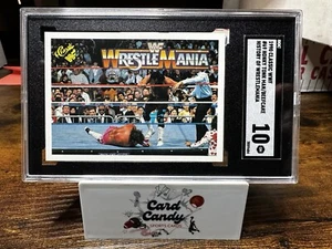 DONALD TRUMP RINGSIDE 1990 CLASSIC WWF WRESTLEMANIA #69 Honky Tonk SGC 10 POP 1 - Picture 1 of 2