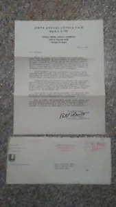 1959 Loyola University Chicago 6. jährliche Loyola Messe Ankündigung - Bild 1 von 6