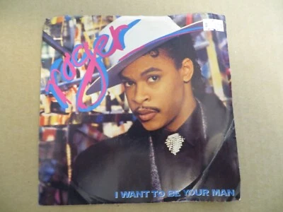 Roger – I Want To Be Your Man ‎- 1987 - Reprise Records 7-28229 7" Single VG+/VG Foto 1 de 4