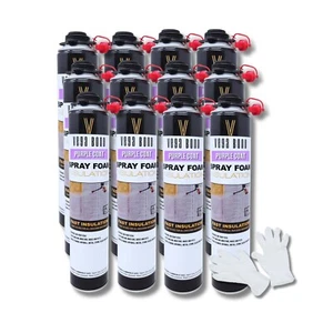 Vega Bond Purplecoat Single Component Spray Foam Insulation 12-Packs -240BF - Picture 1 of 8