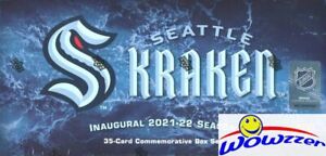2020/21 Upper Deck Seattle KRAKEN Factory Sealed 35 Card Box Set-Look for AUTO