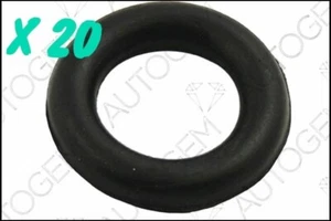 20 X HD RUBBER EXHAUST DOUGHNUT TYPE MOUNTINGS SR35 30MM INNER 58MM OUTER - Picture 1 of 3