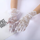 Ultra Thin Sunscreen Breathable Lace Gloves Bride Wedding Etiquette Stage Glo LZ