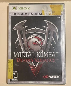 Mortal Kombat Deadly Alliance Microsoft Xbox Platinum Edition - Picture 1 of 2